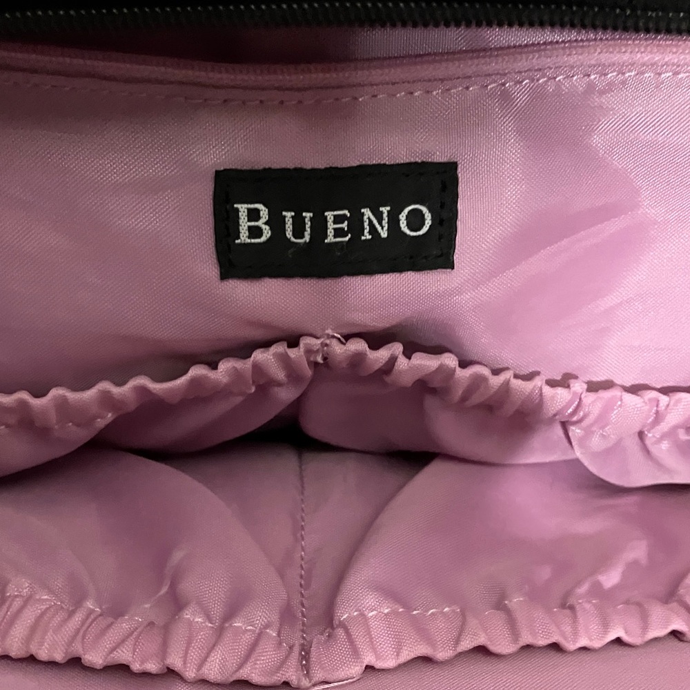 Pink Polka Dot Women's Satchel Bag with Black Accents - Picture 3 of 14
